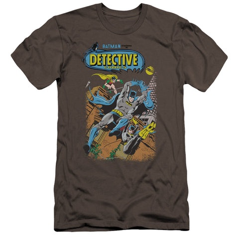 Batman/detective #487-premuim Canvas Adult Slim Fit 30/1-charcoal