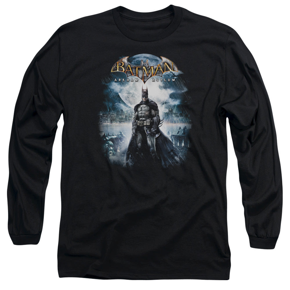 Batman Aa/game Cover - L/s Adult 18/1 - Black