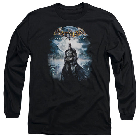 Batman Aa/game Cover - L/s Adult 18/1 - Black