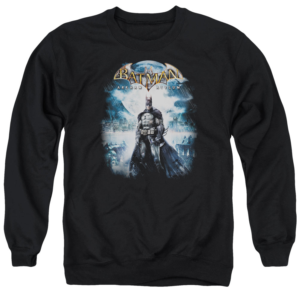 Batman Aa/game Cover - Adult Crewneck Sweatshirt - Black