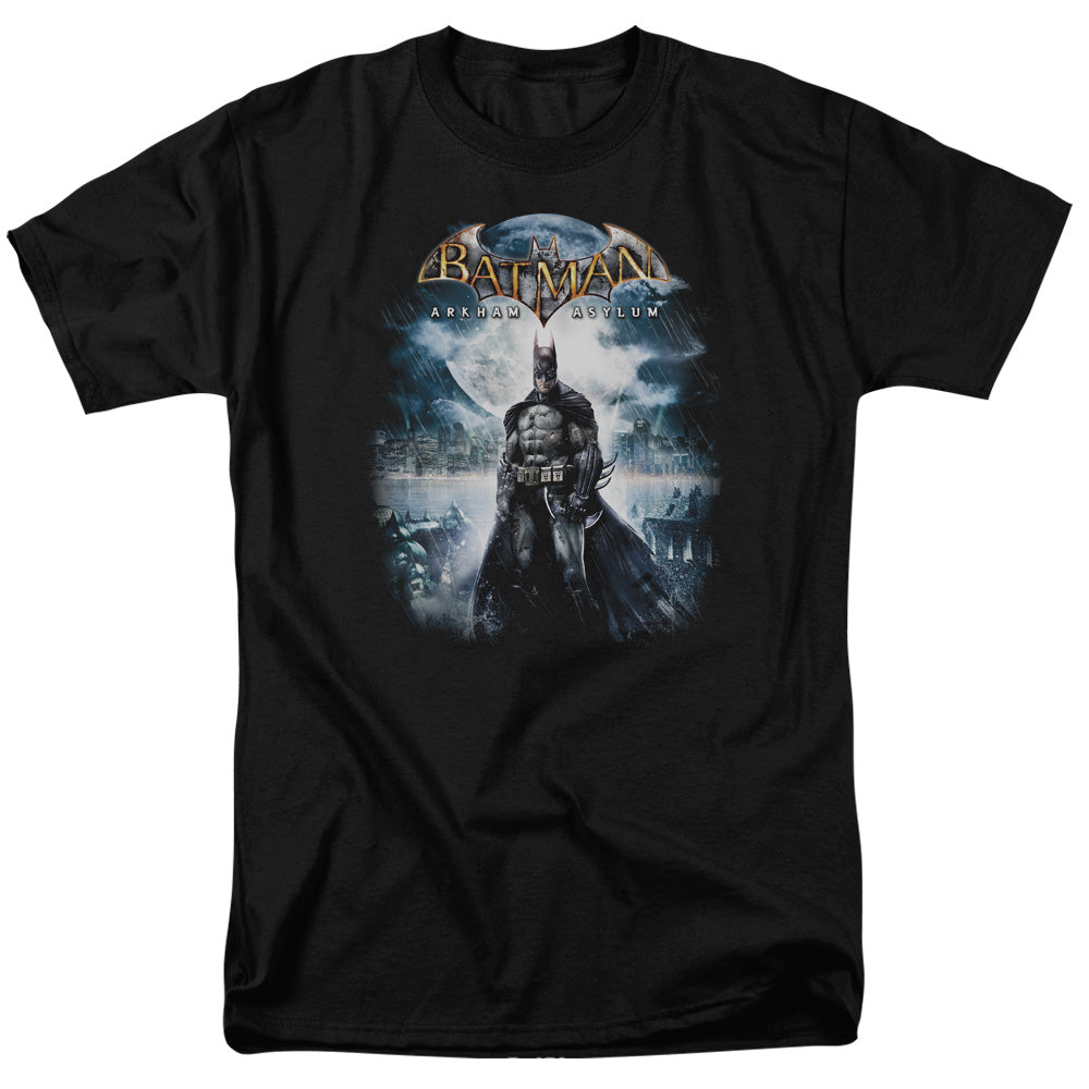 Batman Aa/game Cover-s/s Adult 18/1 - Black