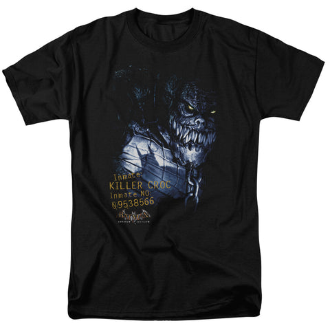 Batman Aa/arkham Killer Croc - S/s Adult 18/1 - Black