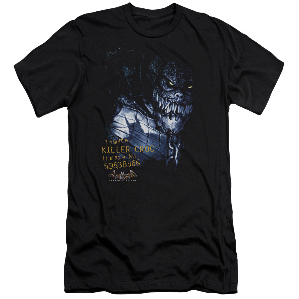 Batman Aa/arkham Killer Croc-premuim Canvas Adult Slim Fit 30/1-black