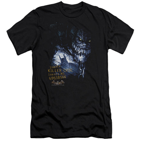 Batman Aa/arkham Killer Croc-premuim Canvas Adult Slim Fit 30/1-black