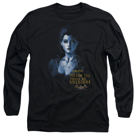 Batman Aa/arkham Poison Ivy - L/s Adult 18/1 - Black