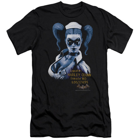 Batman Aa/arkham Harley Quinn-premuim Canvas Adult Slim Fit 30/1-black