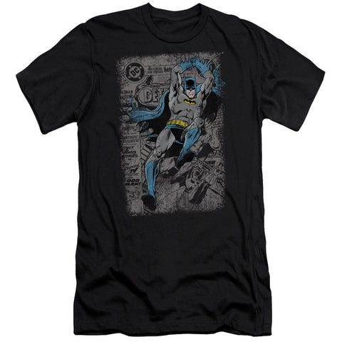 Batman/detective #487 Distress - S/s Adult 30/1 - Black