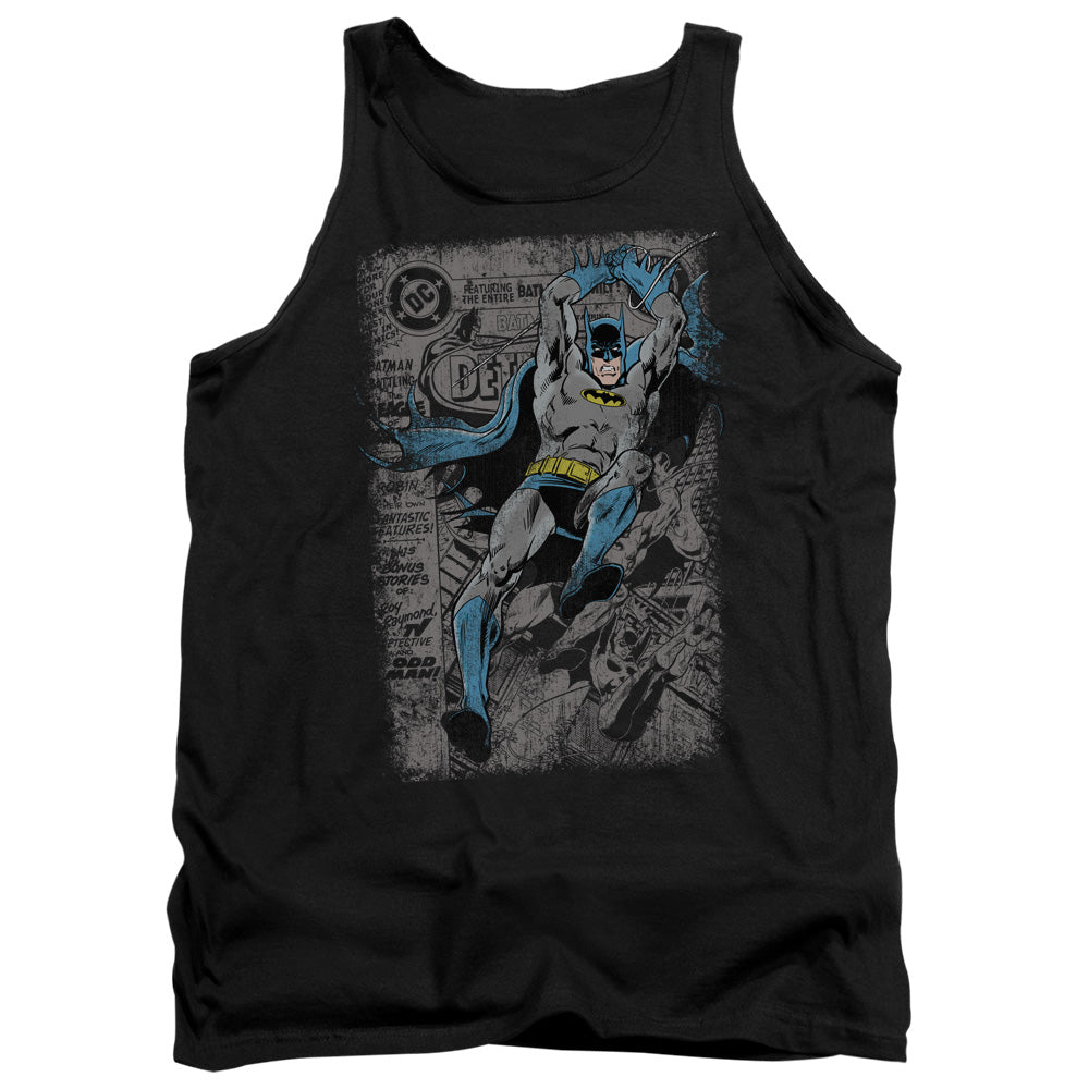 Batman/detective #487 Distress - Adult Tank - Black