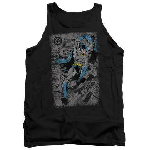 Batman/detective #487 Distress - Adult Tank - Black