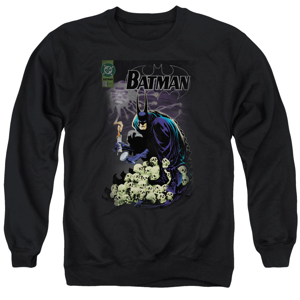 Batman/cover #516 - Adult Crewneck Sweatshirt - Black