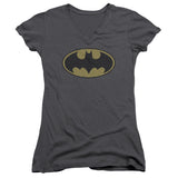 Juniors Sheer Cap Sleeve V-Neck