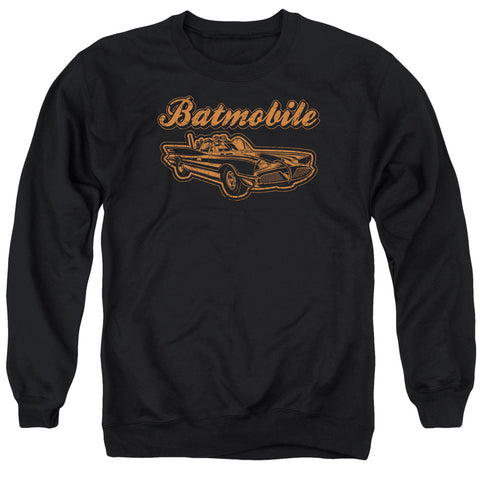 Batman/batmobile - Adult Crewneck Sweatshirt - Black