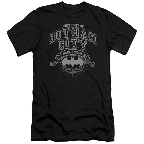 Batman/university Of Gotham-premuim Canvas Adult Slim Fit 30/1-black