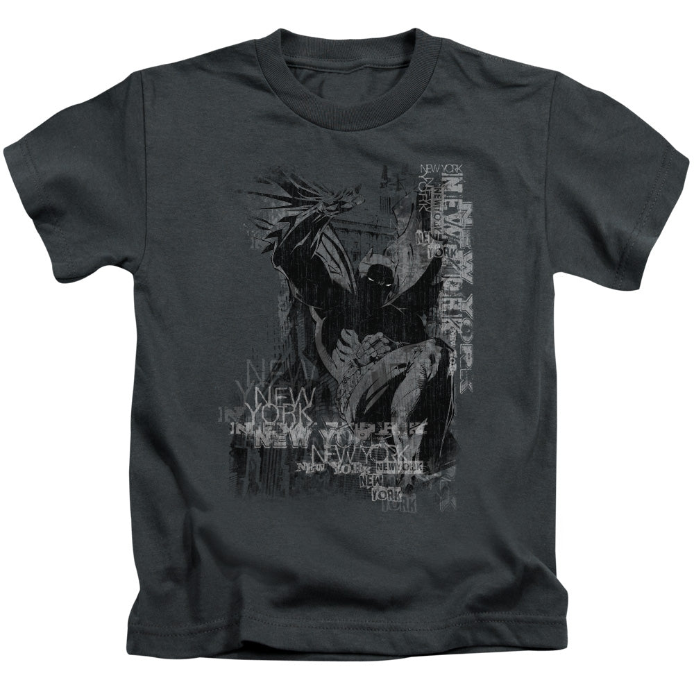 Batman/the Knight Life - S/s Juvenile 18/1 - Charcoal