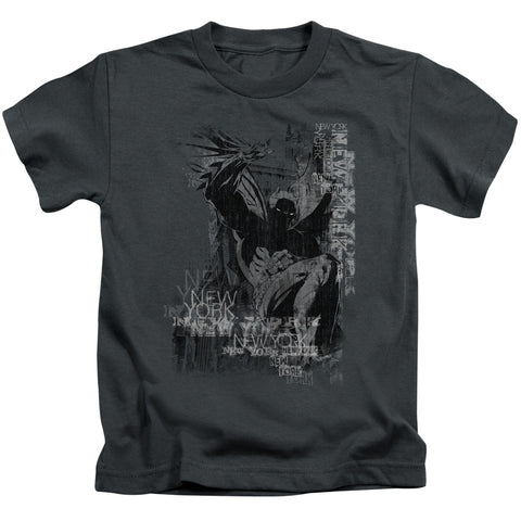 Batman/the Knight Life - S/s Juvenile 18/1 - Charcoal