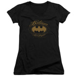 Juniors Sheer Cap Sleeve V-Neck