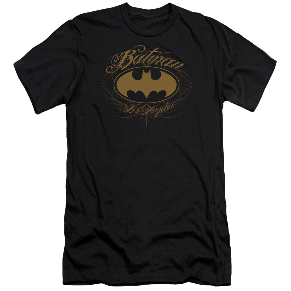 Batman/batman La-s/s Adult 30/1-black