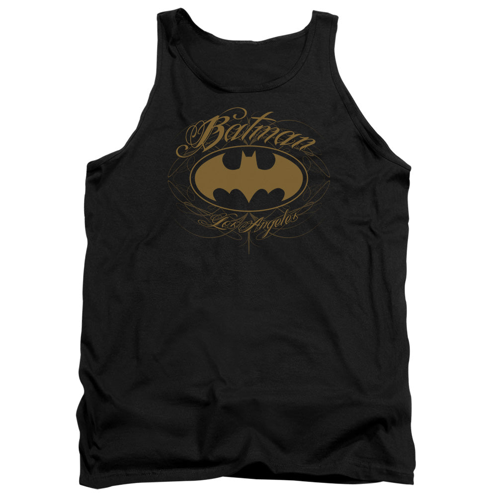 Batman/batman La - Adult Tank - Black