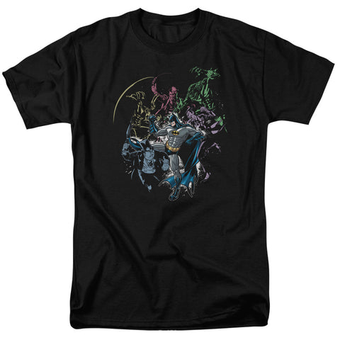 Batman/surrounded - S/s Adult 18/1 - Black