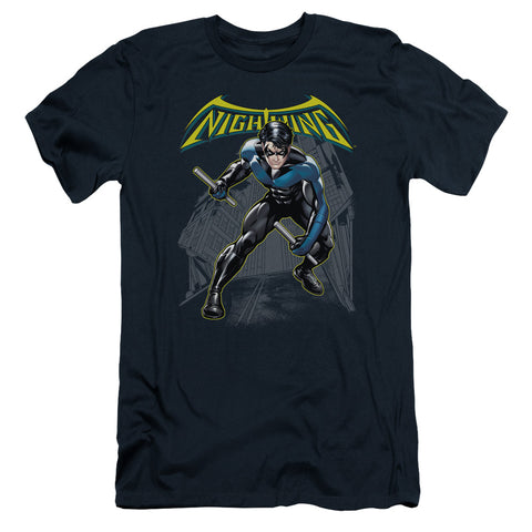 Batman/nightwing - S/s Adult 30/1 - Navy