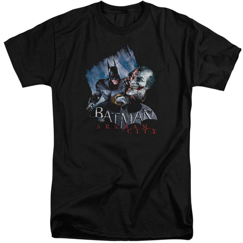 Arkham City/jokes On You!-s/s Adult Tall-black
