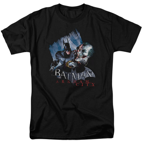 Arkham City/jokes On You! - S/s Adult 18/1 - Black