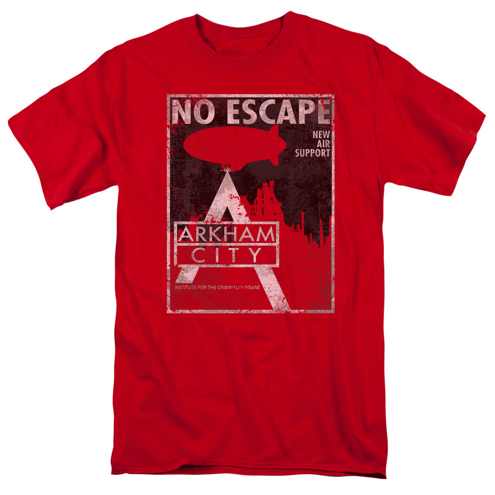 Arkham City/no Escape-s/s Adult 18/1 - Red