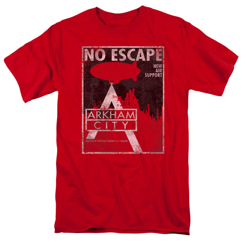 Arkham City/no Escape-s/s Adult 18/1 - Red