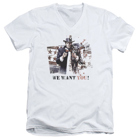 Adult Slim Fit V Neck