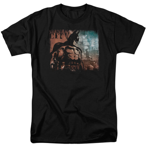Arkham City/city Knockout-s/s Adult 18/1-black
