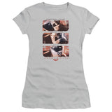 Juniors Sheer Cap Sleeve