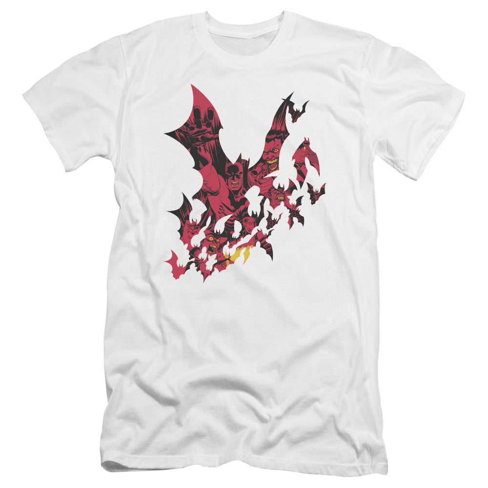 Batman/broken City-premuim Canvas Adult Slim Fit 30/1-white