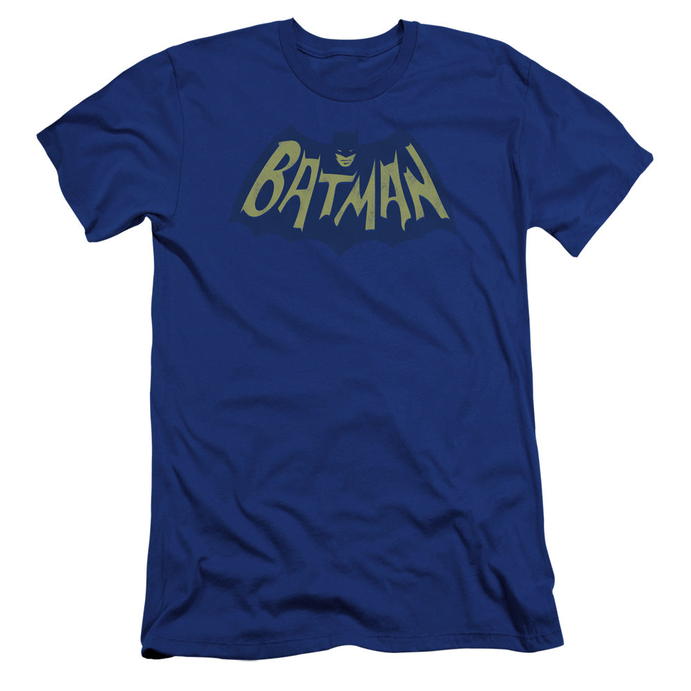 Batman/show Bat Logo-premuim Canvas Adult Slim Fit 30/1-royal Blue