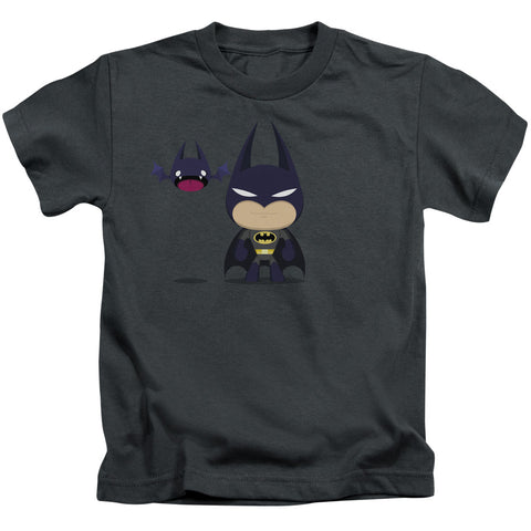 Batman/cute Batman - S/s Juvenile 18/1 - Charcoal