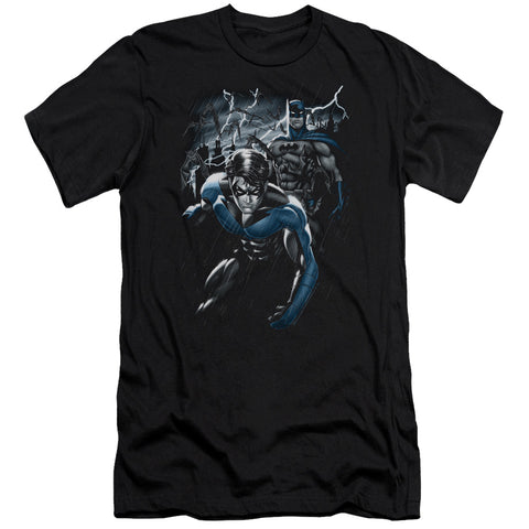 Batman/dynamic Duo-premuim Canvas Adult Slim Fit 30/1-black