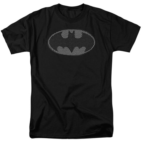 Batman/chainmail Shield-s/s Adult 18/1 - Black