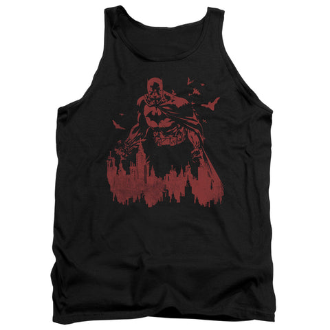 Batman/red Knight - Adult Tank - Black