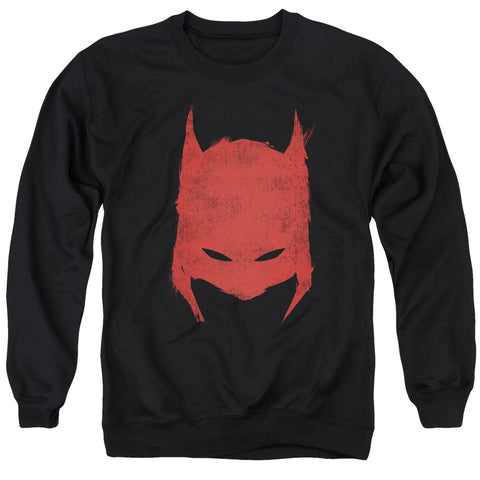 Batman/hacked & Scratched - Adult Crewneck Sweatshirt - Black