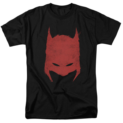 Batman/hacked & Scratched - S/s Adult 18/1 - Black