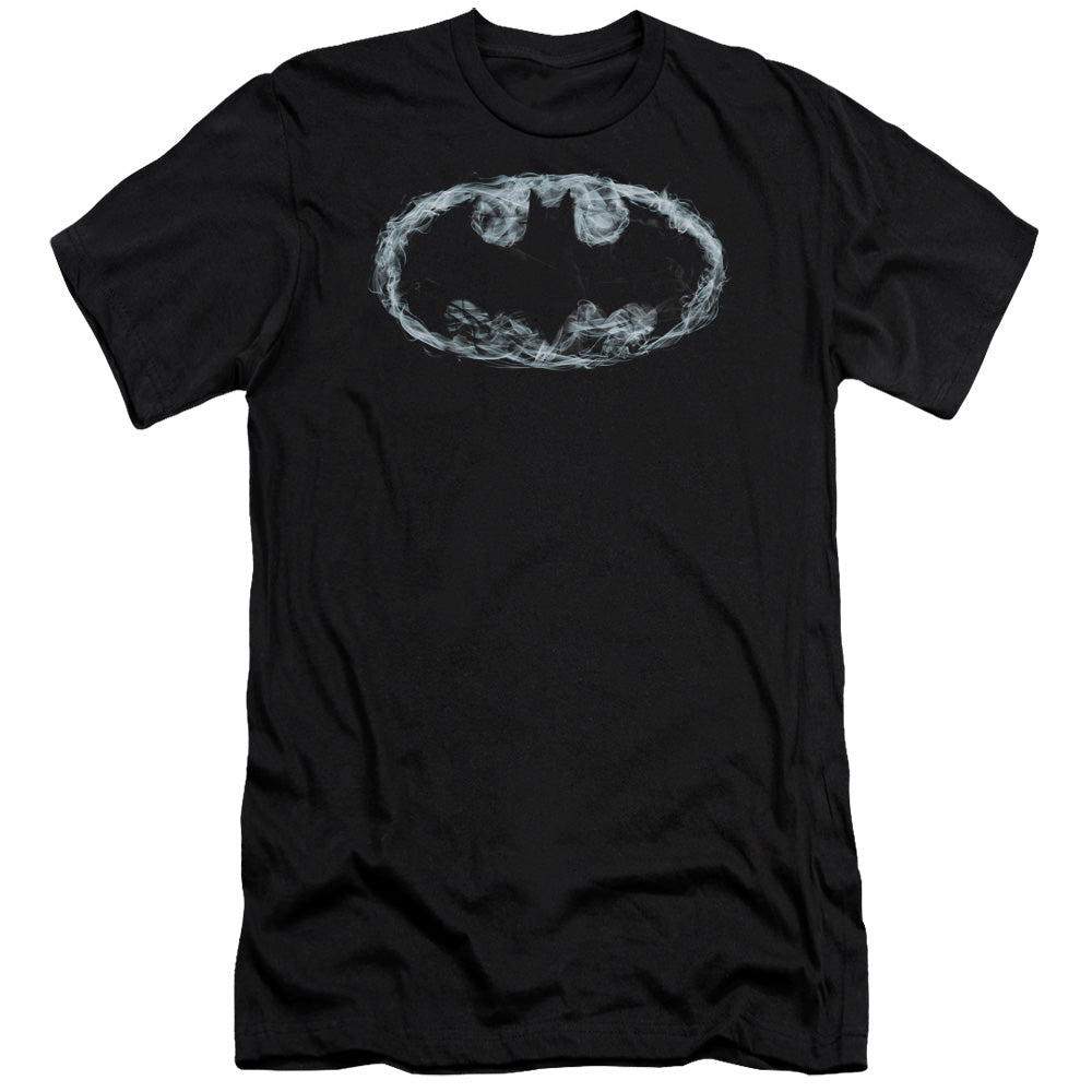 Batman/smoke Signal - S/s Adult 30/1 - Black