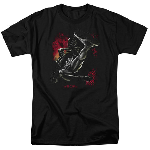 Batman/kick Swing - S/s Adult 18/1 - Black
