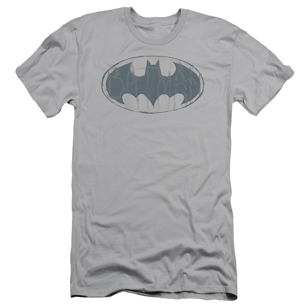 Batman/water Sketch Signal - S/s Adult 30/1 - Silver