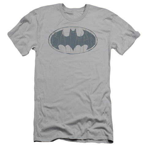 Batman/water Sketch Signal - S/s Adult 30/1 - Silver