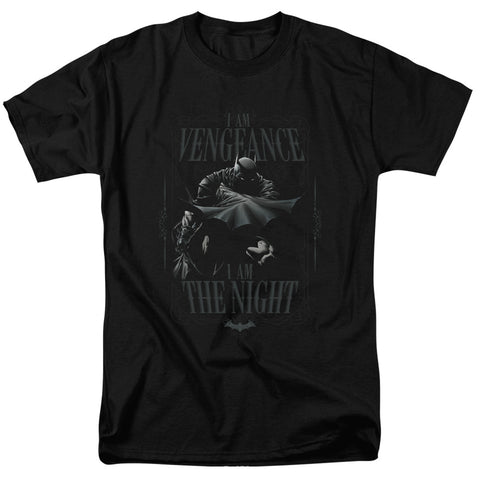 Batman/i Am - S/s Adult 18/1 - Black