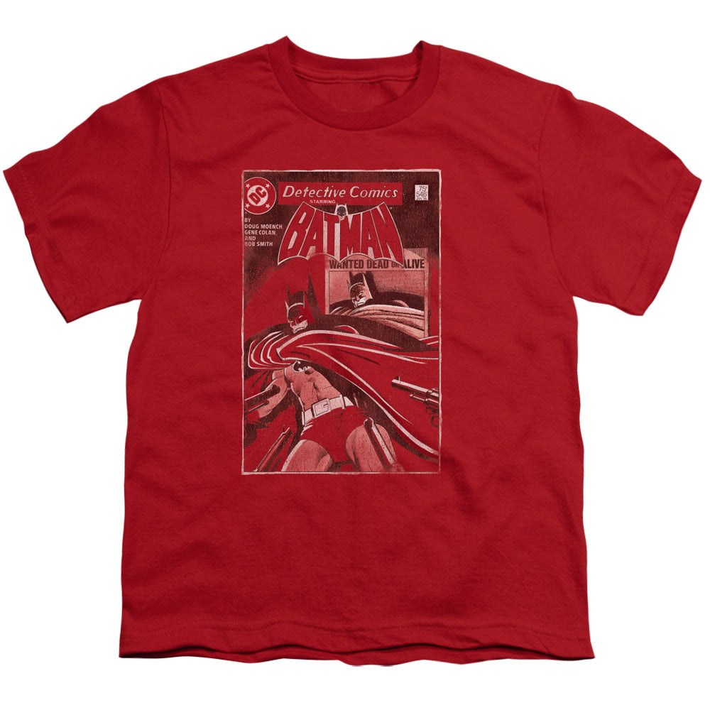Batman/doa Cover - S/s Youth 18/1 - Red