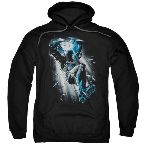 Batman/bat Crash-adult Pull-over Hoodie-black