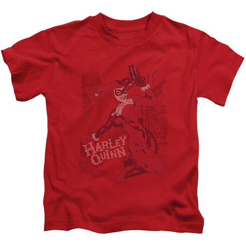 Batman/harleys Packing - S/s Juvenile 18/1 - Red