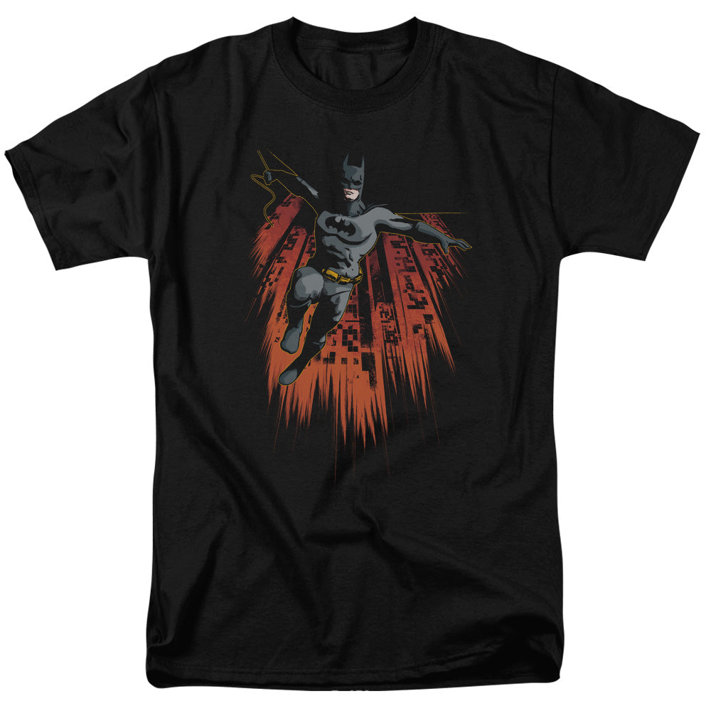 Batman/majestic - S/s Adult 18/1 - Black