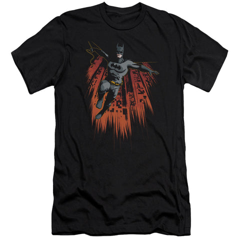 Batman/majestic-premuim Canvas Adult Slim Fit 30/1-black