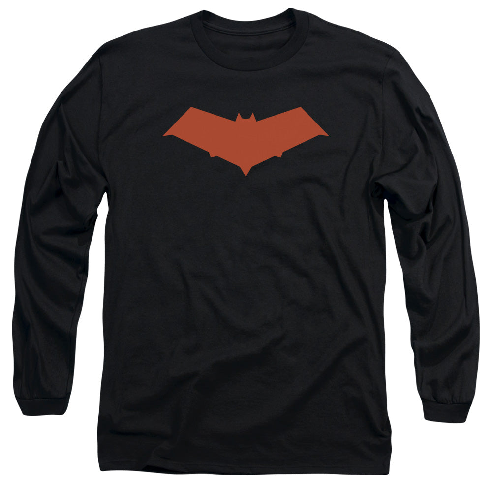 Batman/red Hood-l/s Adult 18/1-black